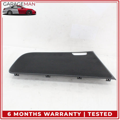 2014-2020 Mercedes W222 S550e Rear Deck Left and Right Speaker Cover Black OEM