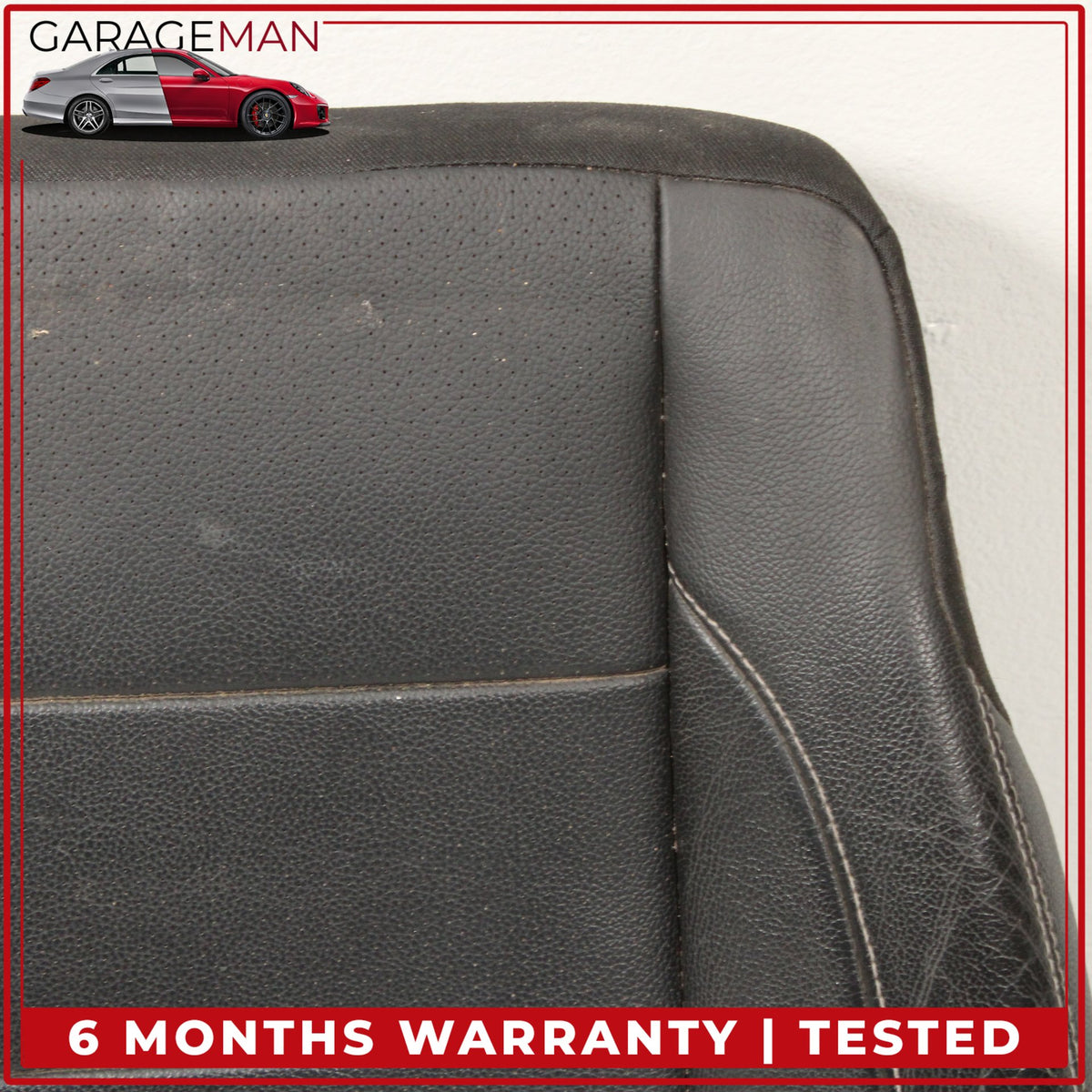 2012-2015 Mercedes W166 ML350 Front Left Lower Bottom Seat Cushion Black OEM