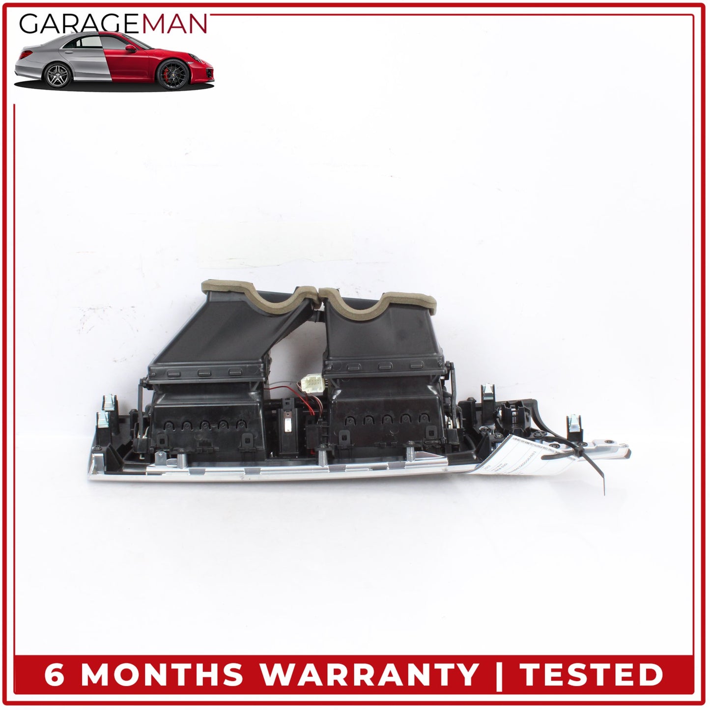 2012-2019 BMW 650i Front Dash Center AC Air Vent Trim w/ Engine Start Button OEM