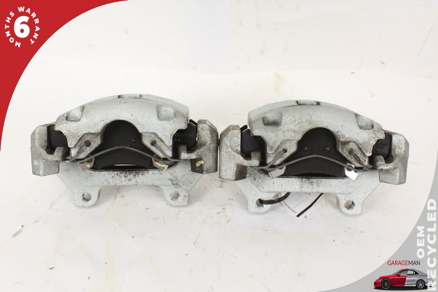 2012-2019 Fiat 500e Front Left and Right Side Brake Caliper Set 68102325AA OEM