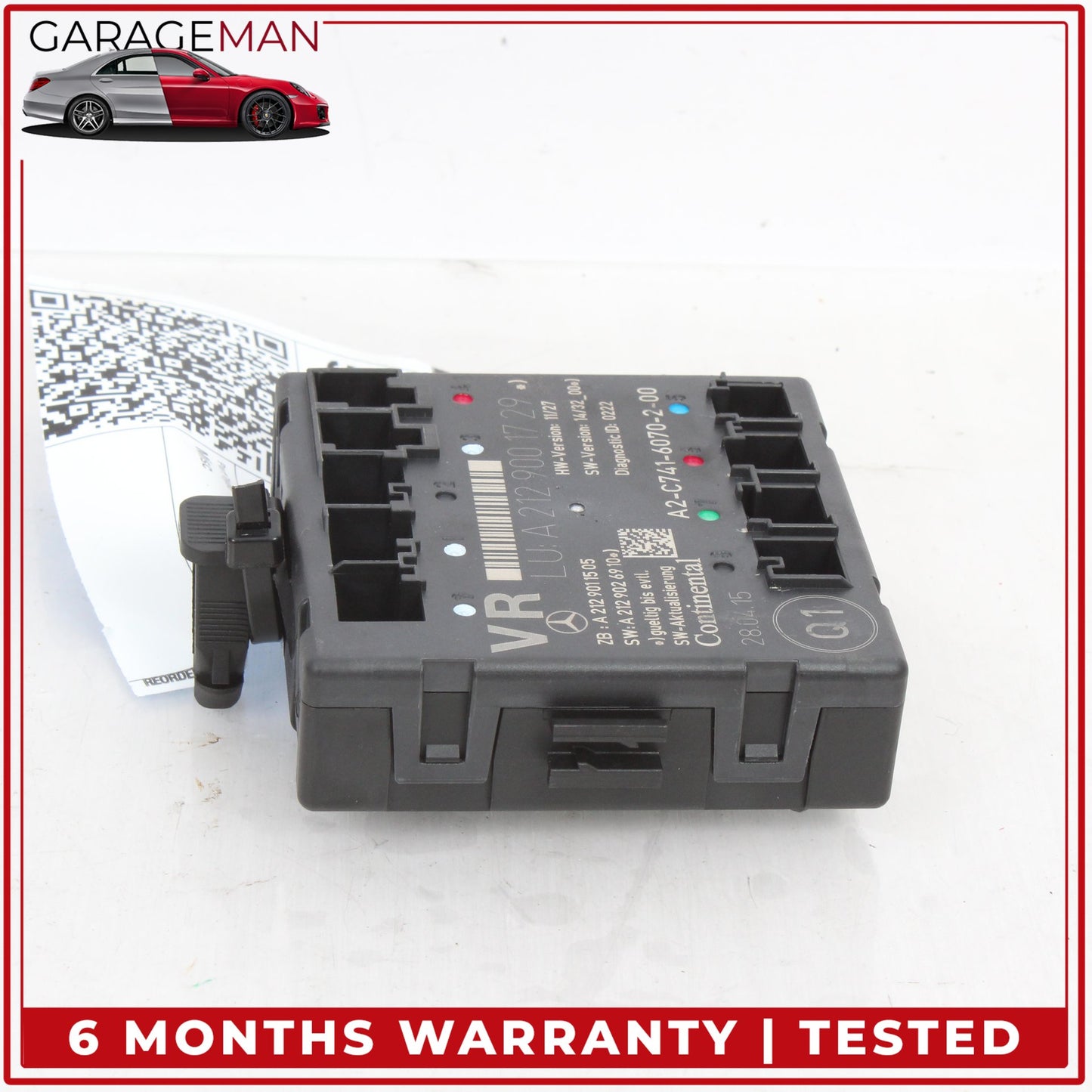 2008-2018 Mercedes C207 E400 Coupe Front Right Side Door Control Module Unit OEM