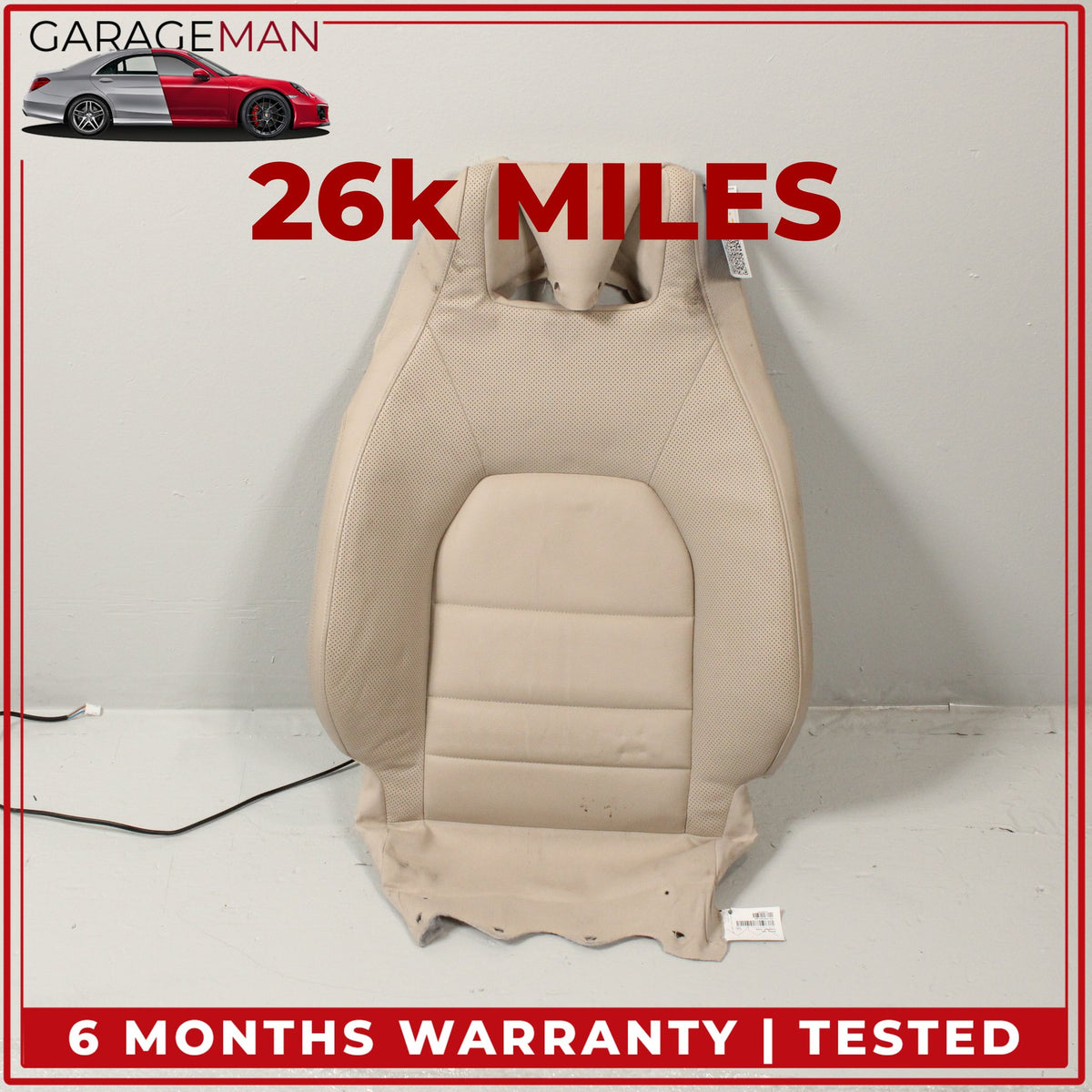 2010-2017 Mercedes C207 E400 E550 Front Right Side Upper Seat Cushion OEM