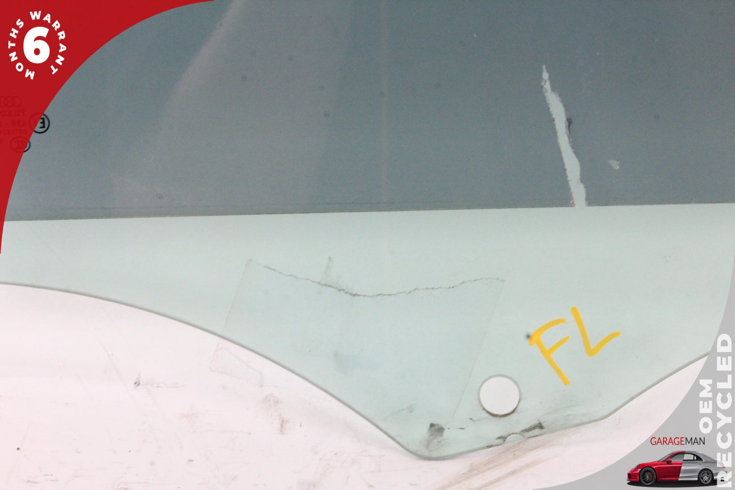 2007-2015 Audi Q7 4L Front Left Driver Side Door Window Glass 4L0845021 OEM