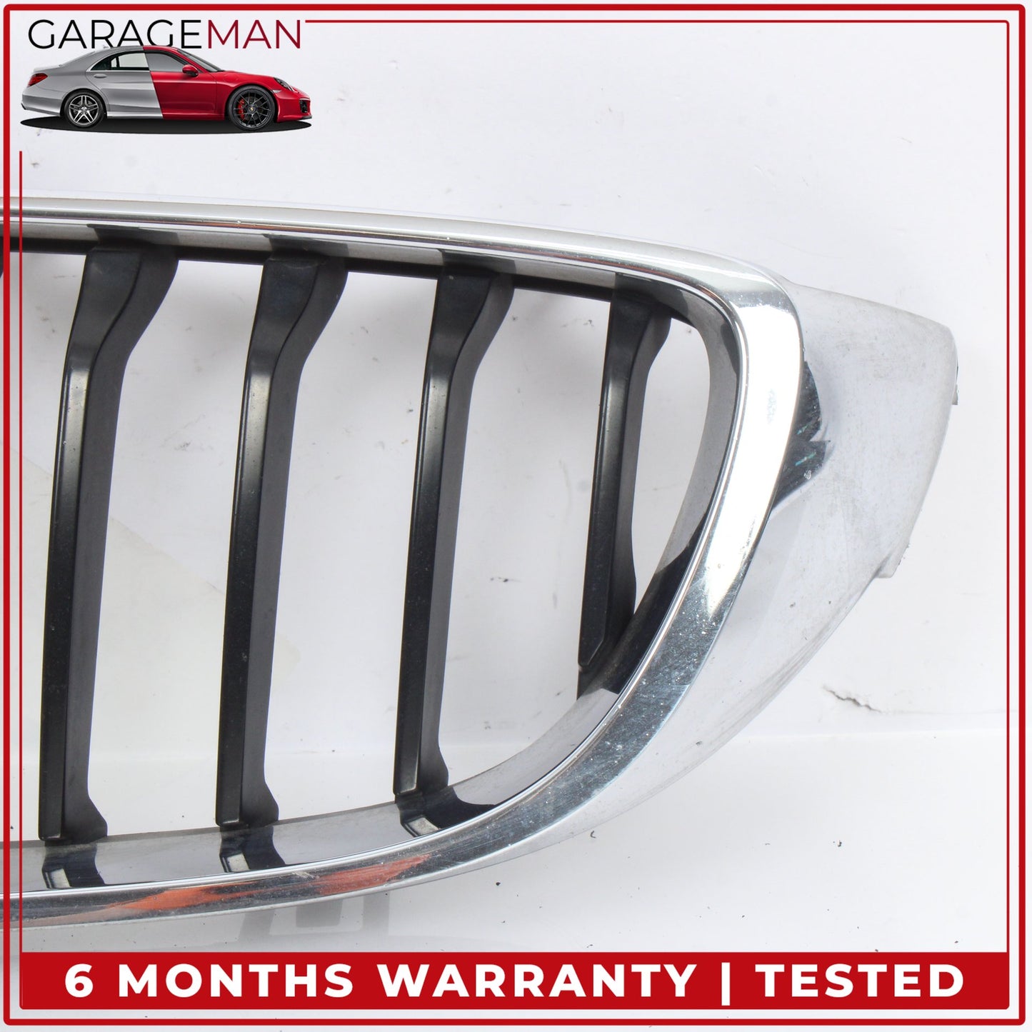2014-2020 BMW 428i F36 Front Left and Right Side Bumper Grille Set 7294817 OEM