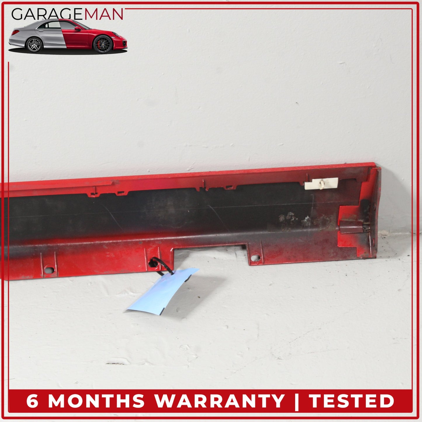 2002-2005 Ford Thunderbird Right Side Skirt Rocker Panel Red 1W637610154A OEM