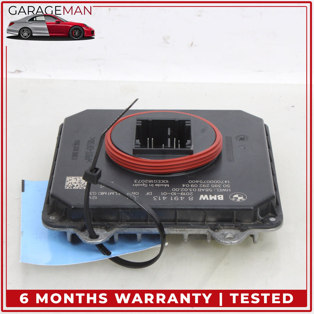 2016-2021 BMW 530e X3 X4 LED Head Light Lamp Control Module Unit 8491413 OEM