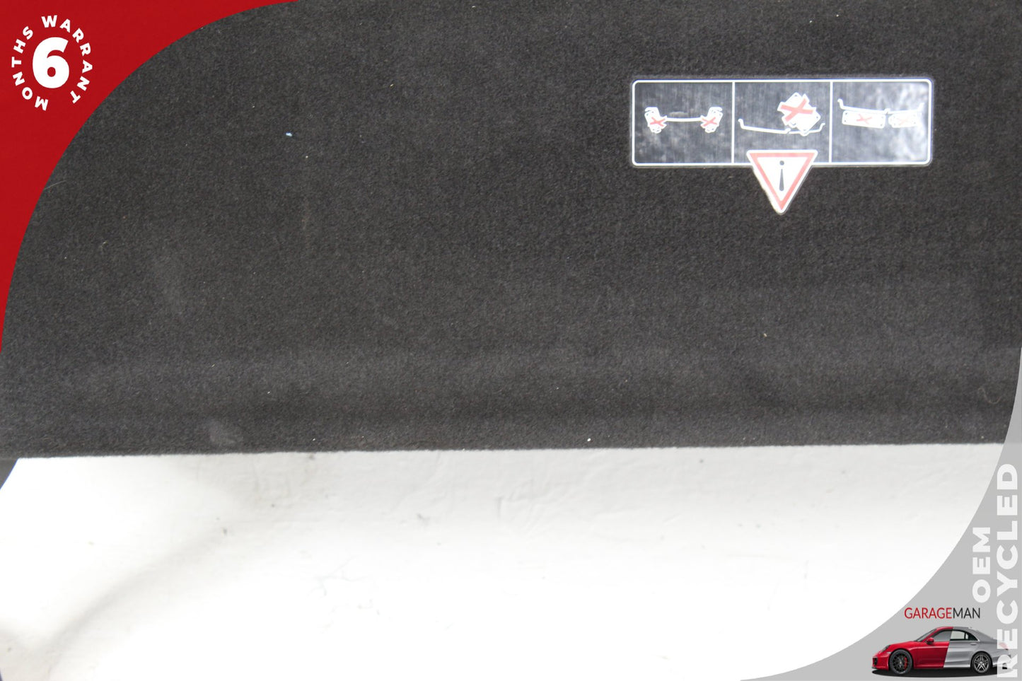 2013-2020 Mercedes-Benz SL550 R231 Convertible Trunk Interior Rear Cargo Luggage Cover 2316900165 OEM