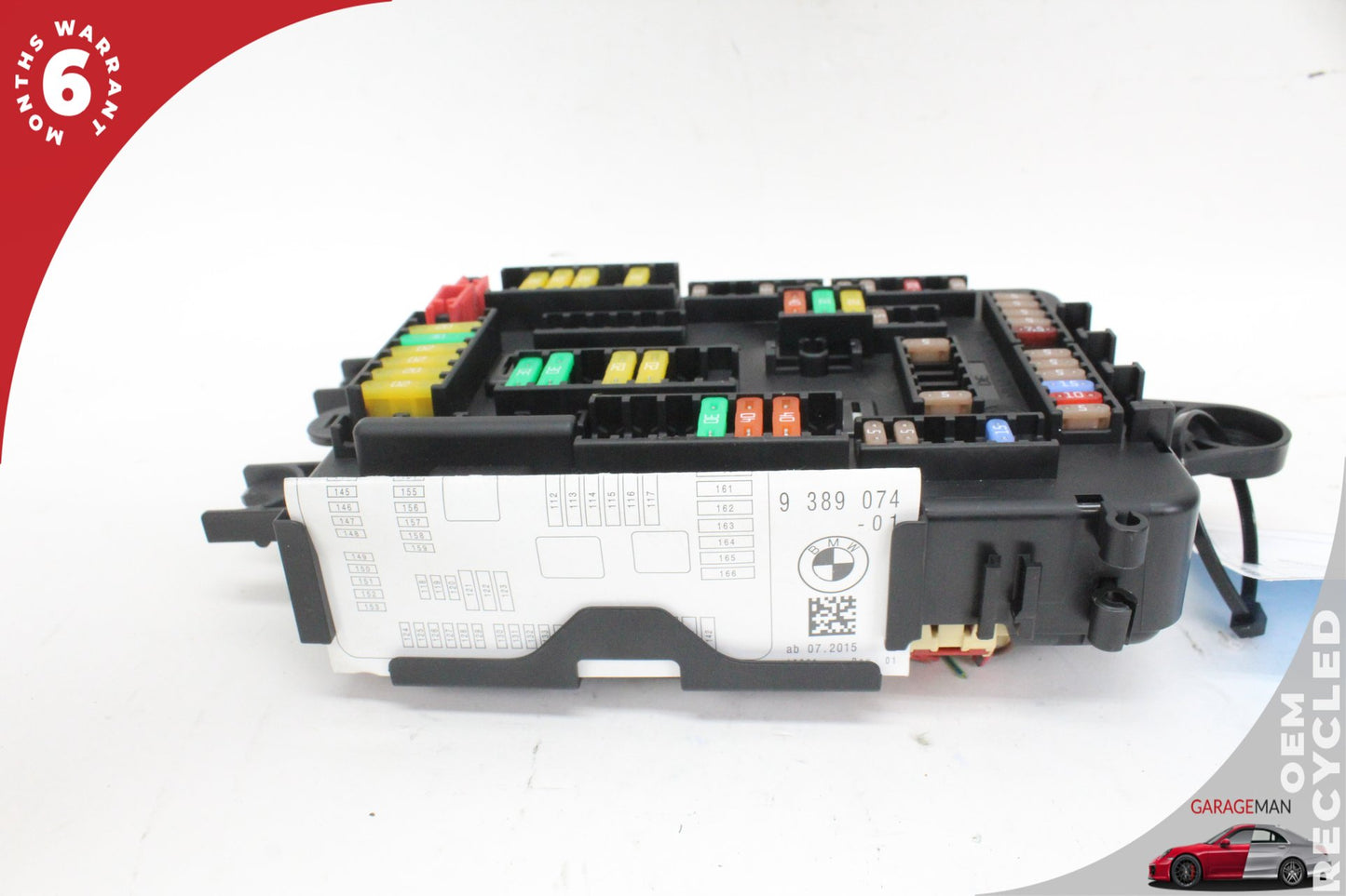 2014-2020 BMW 430i F36 Rear Terminal Junction Relay Fusebox Fuse Box 9389070 OEM