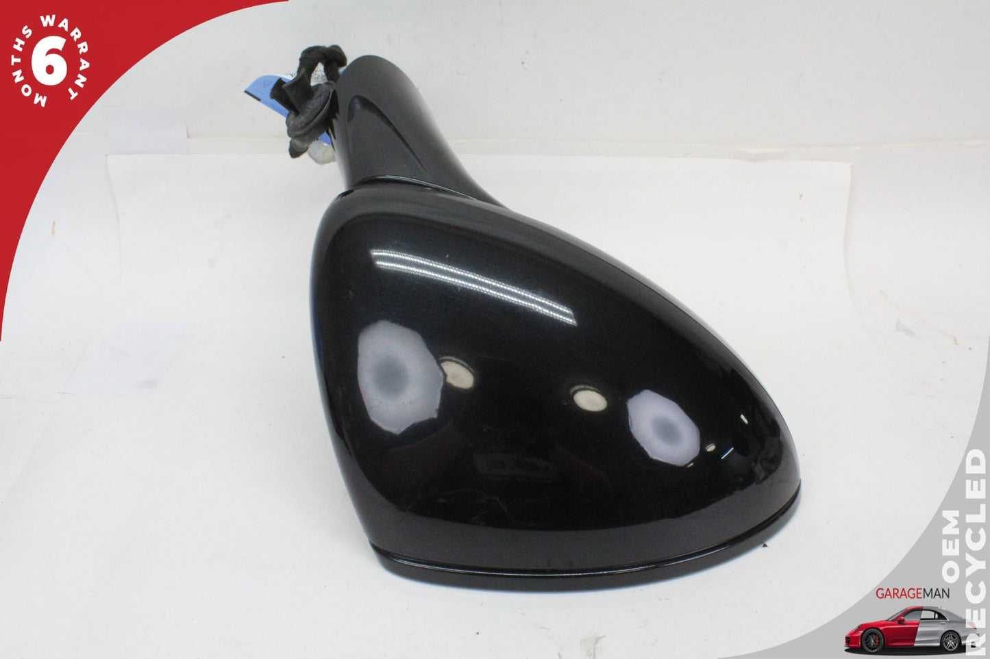 2011-2014 Porsche Cayenne 958 Front Right Side Door Rear View Mirror Black OEM