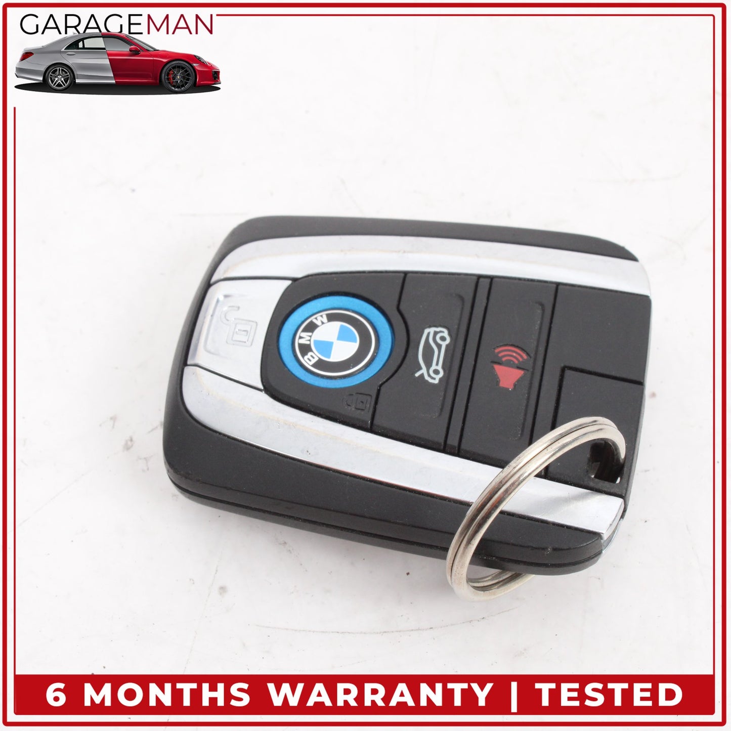 2014-2021 BMW i3 I01 Keyless Entry Smart Remote Key Fob Set w/ Ignition Ring Key