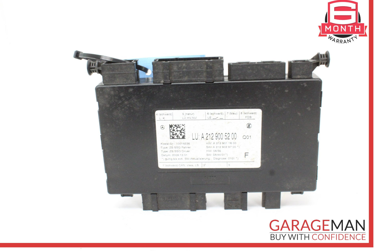 2008-2018 Mercedes W212 E350 Front Left Driver Side Seat Control Module OEM