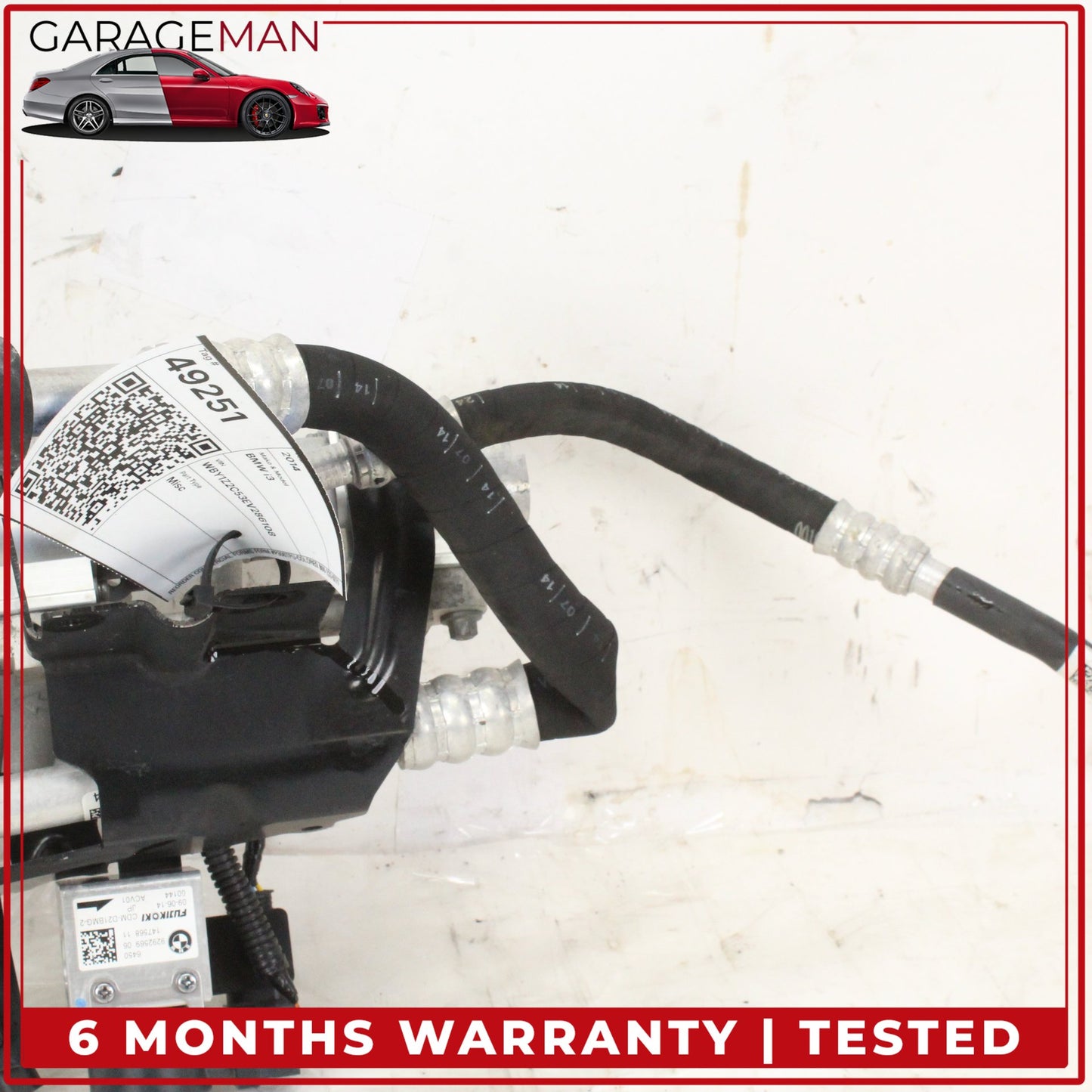 2014-2021 BMW i3 I01 AC Air Conditioning Line Set w/ Heating Expansion Valve OEM
