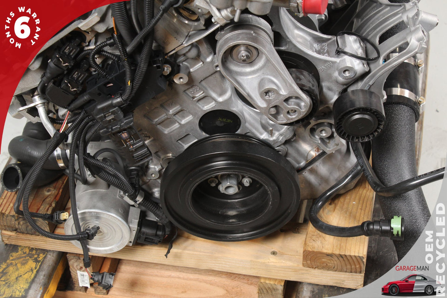 2014-2016 BMW 235i F22 RWD 3.0L I6 N55 Complete Engine Motor Assembly 67396 miles