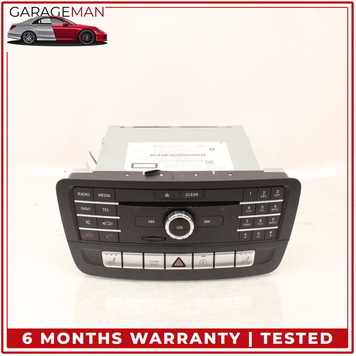 2014-2019 Mercedes CLA250 C117 Command Head Unit Navigation Radio CD Player OEM