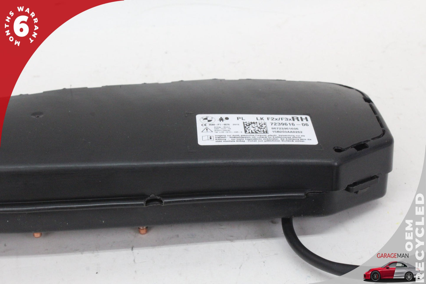 2012-2018 BMW 320i F30 Front Right Passenger Side Seat Airbag 7239616