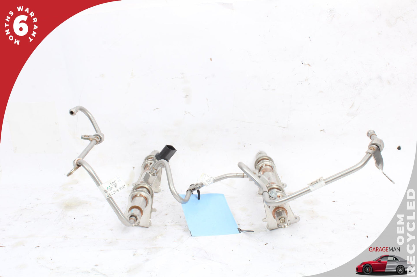 2015-2018 Porsche Macan 95B 3.0L Fuel Injection Rail Line Left &amp; Right Side OEM