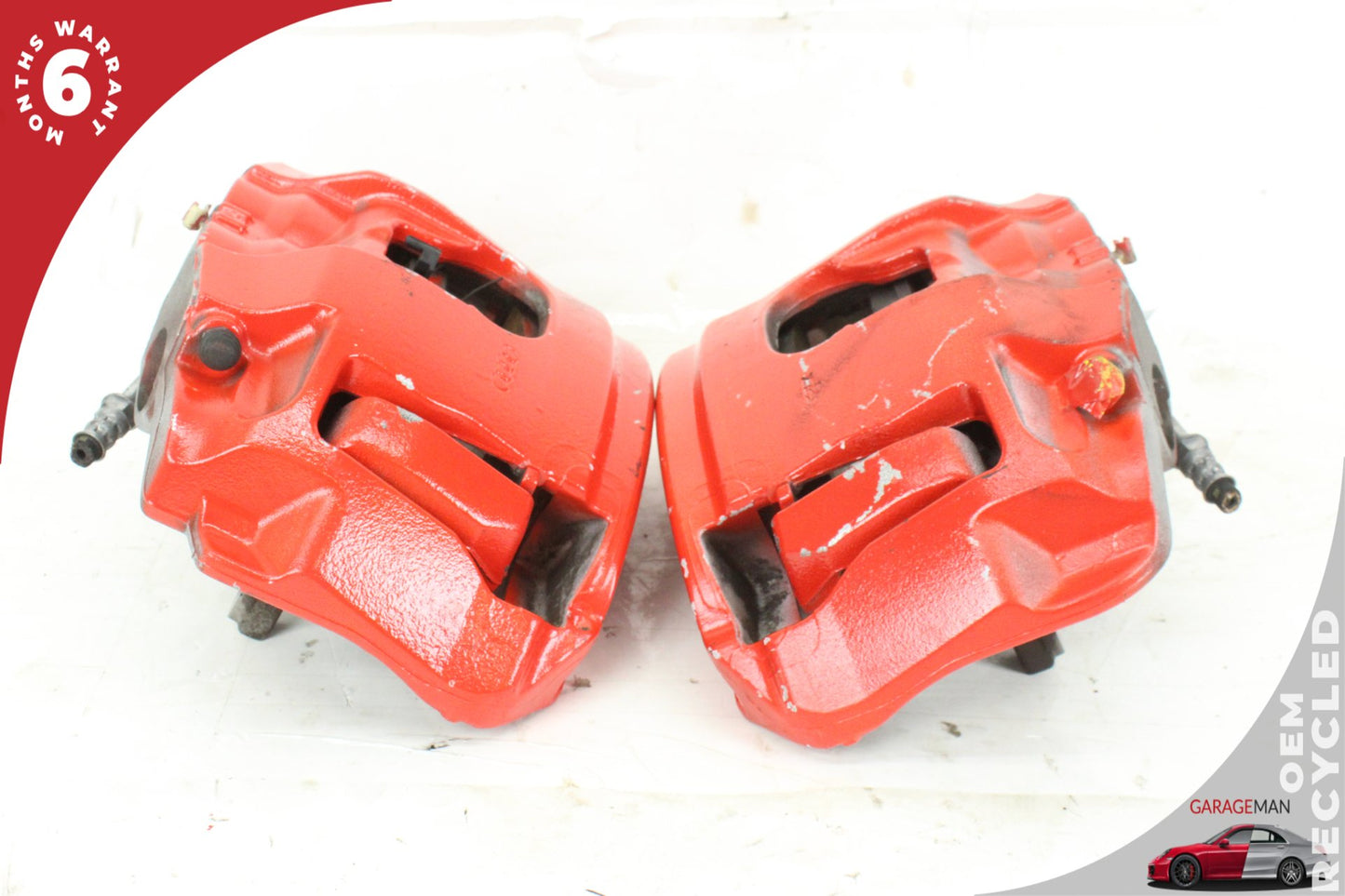 2012-2018 Audi A6 A7 Front Left and Right Side Brake Caliper Set 4G06BC OEM