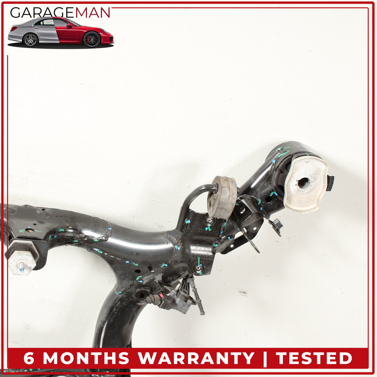 2017-2019 Audi Q7 Rear Suspension Sub Frame Subframe Crossmember 4M0500025 OEM