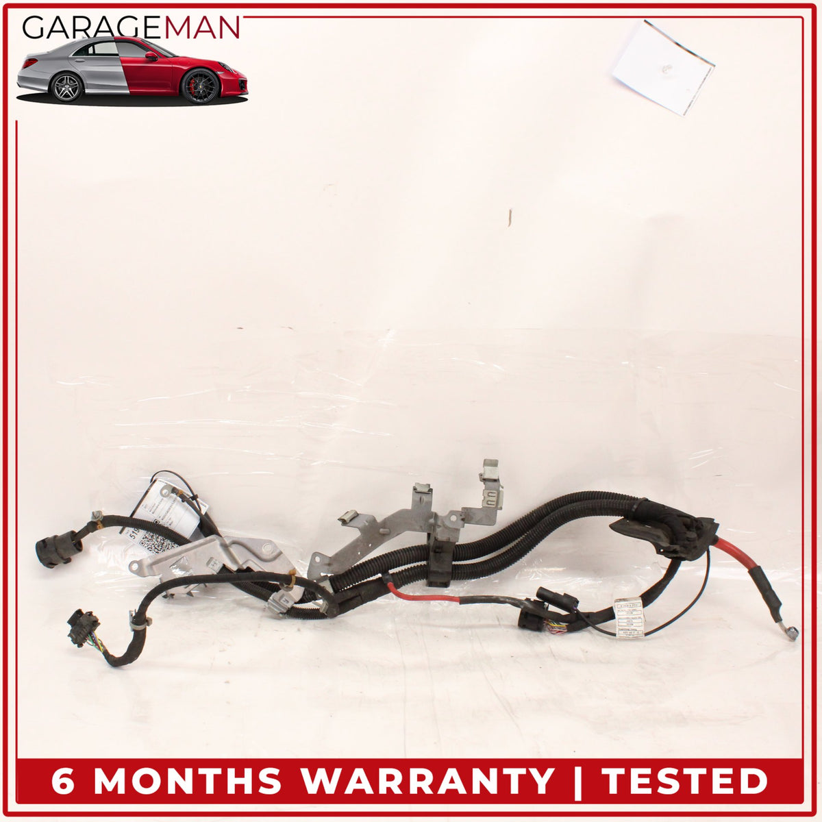 2015-2017 Mercedes-Benz S550e W222 Engine Starter Motor Wire Wiring Harness OEM