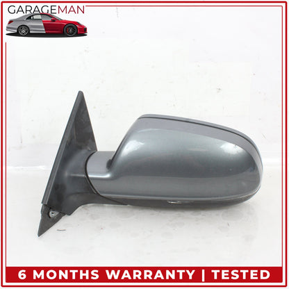 2010-2016 Audi A4 S4 Front Left Driver Side Door Rear View Mirror Gray OEM