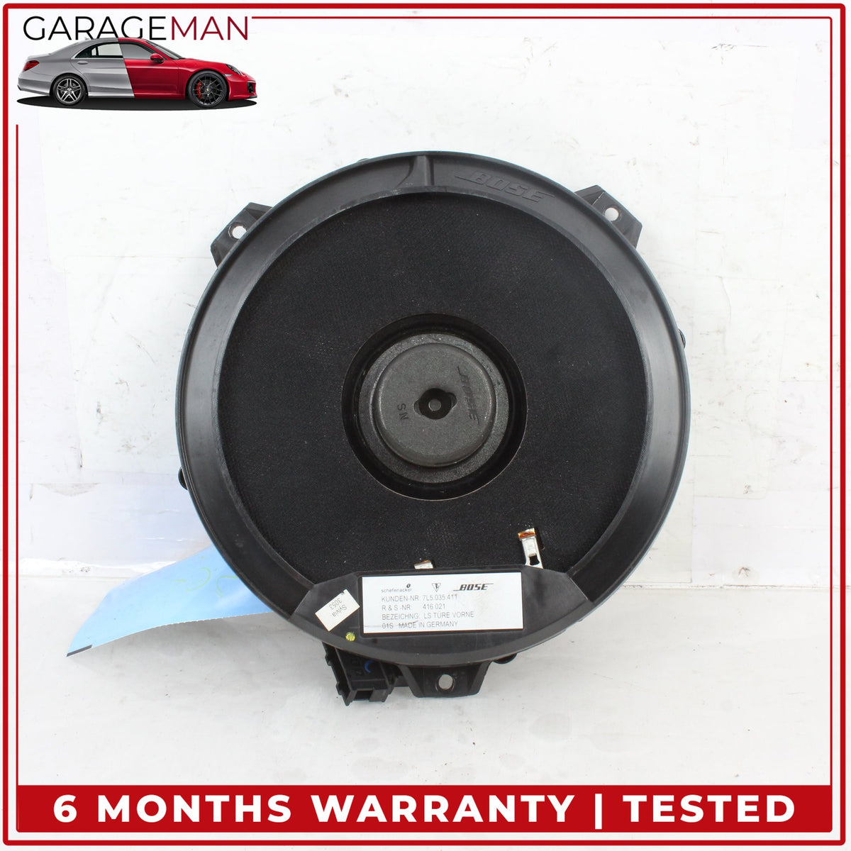 2003-2010 Porsche Cayenne 955 957 Front and Rear Door Sound Speaker Set OEM