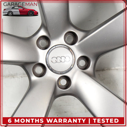 2013-2015 Audi RS5 Front 5 Spoke Wheel Rim 9JX20H2 ET26 8T0601025CT OEM