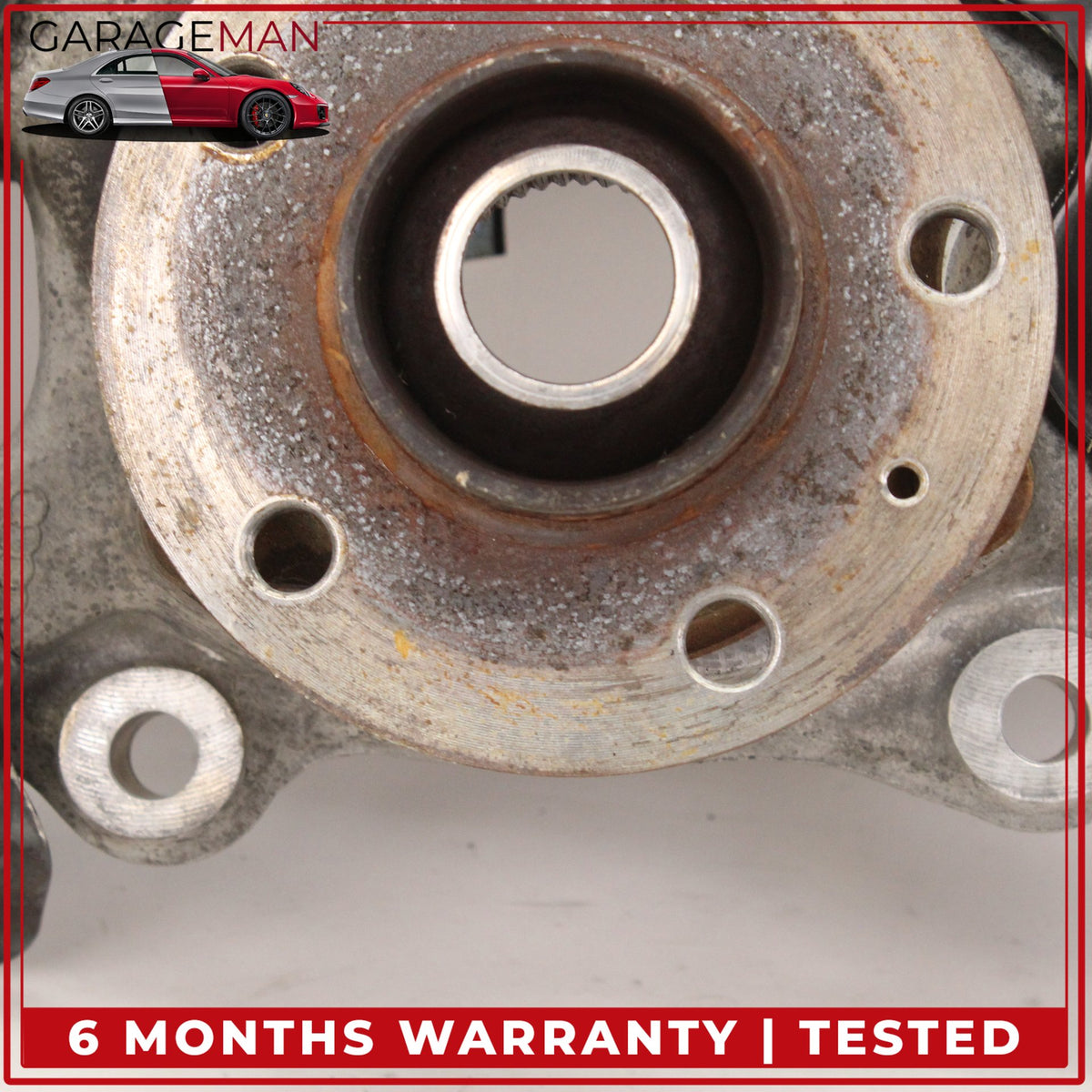 2012-2018 Audi A6 A7 Front Left Side Spindle Knuckle Wheel Hub 4G0407241C OEM