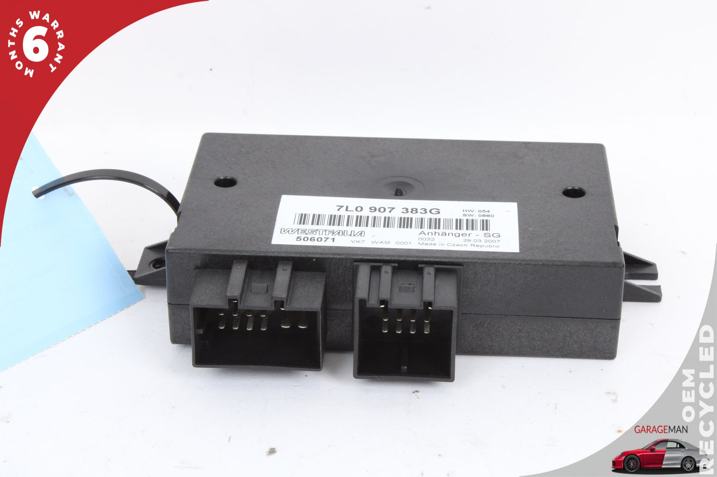 2003-2010 Porsche Cayenne 955 957 Trailer Towing Control Module 7L0907383G OEM