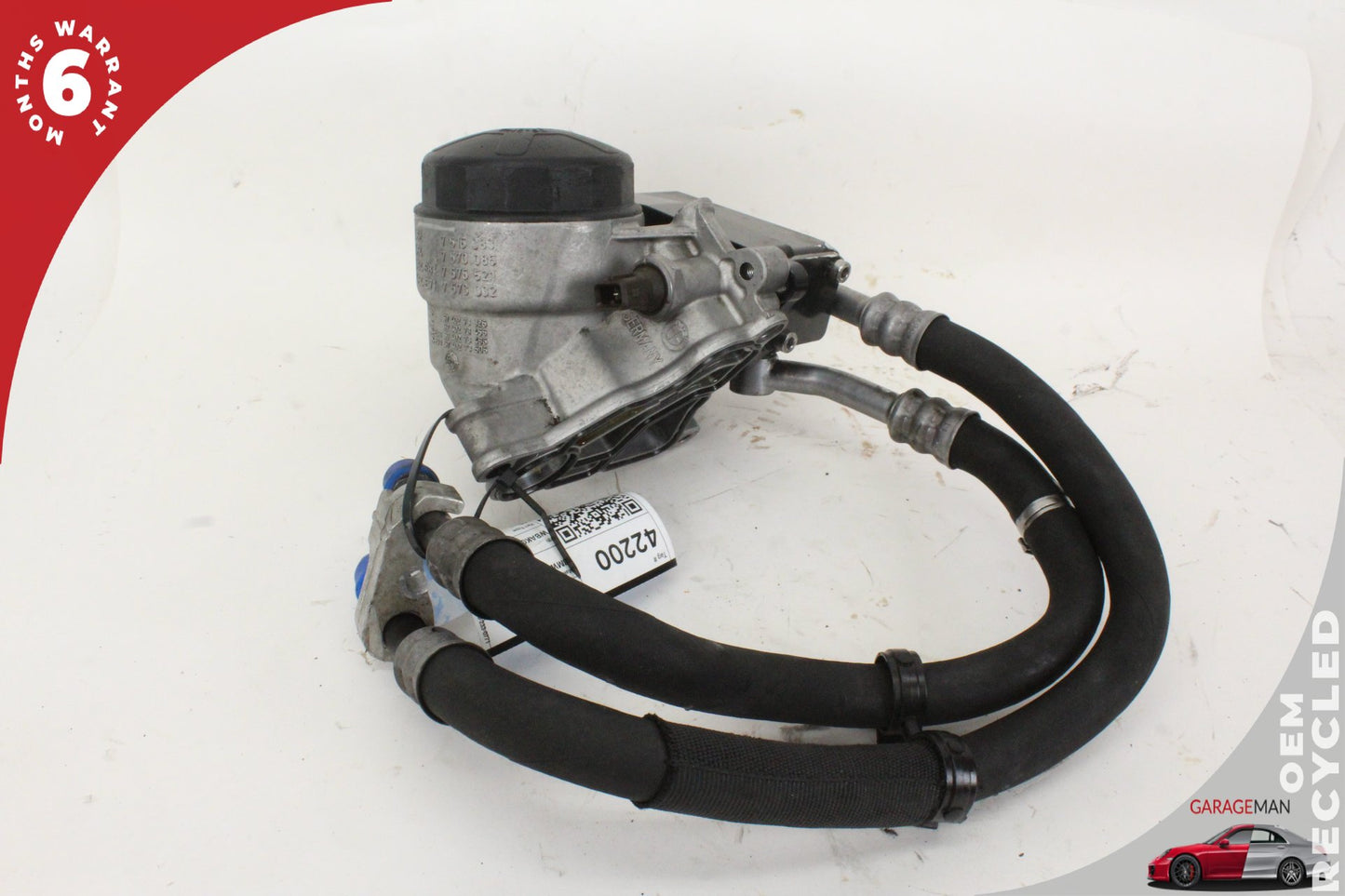2007-2013 BMW 335is 135i 535i 3.0L Engine Oil Filter Housing Cooler 7516383 OEM