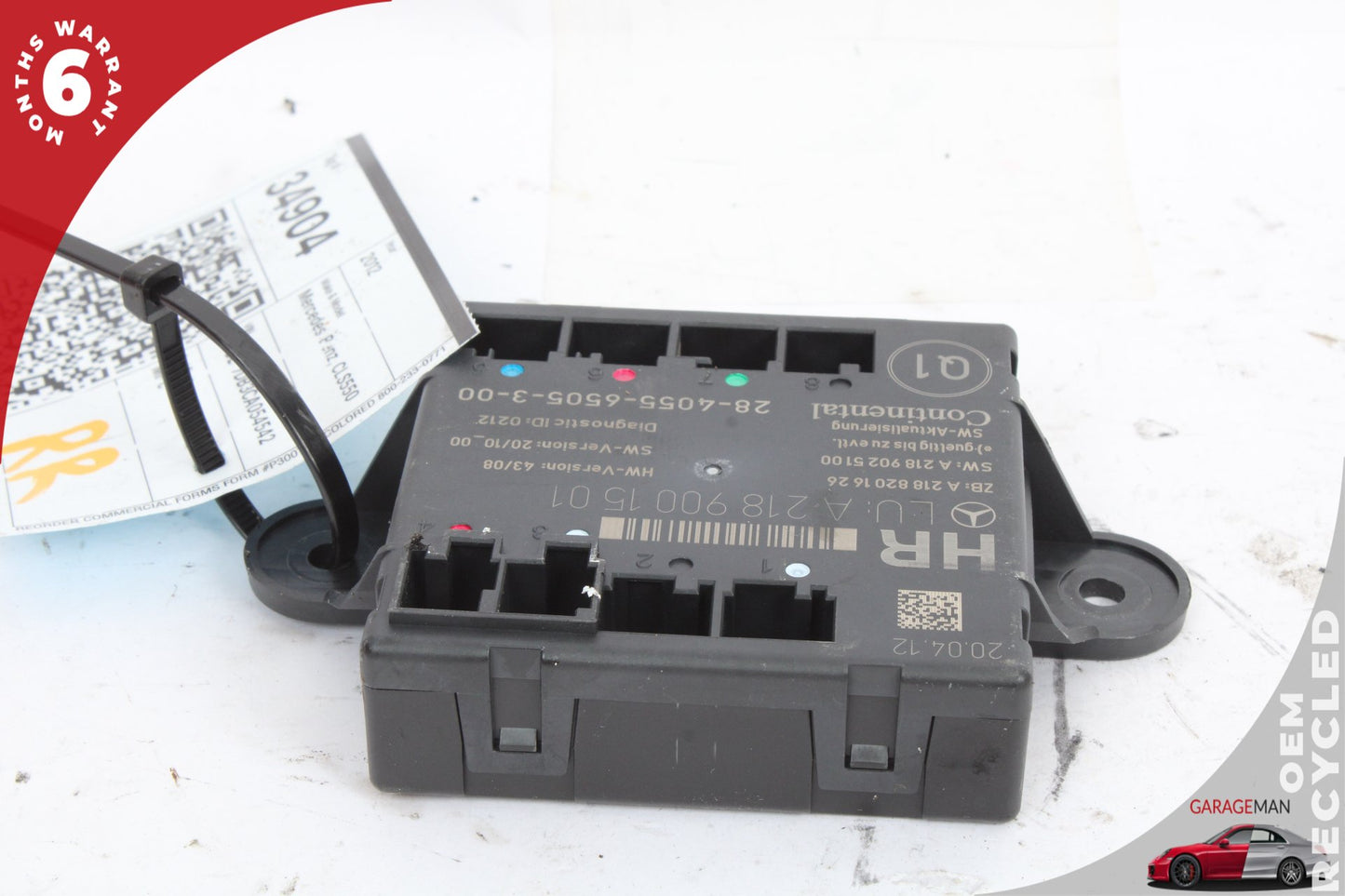2008-2018 Mercedes W218 CLS550 Rear Right Passenger Side Door Control Module OEM