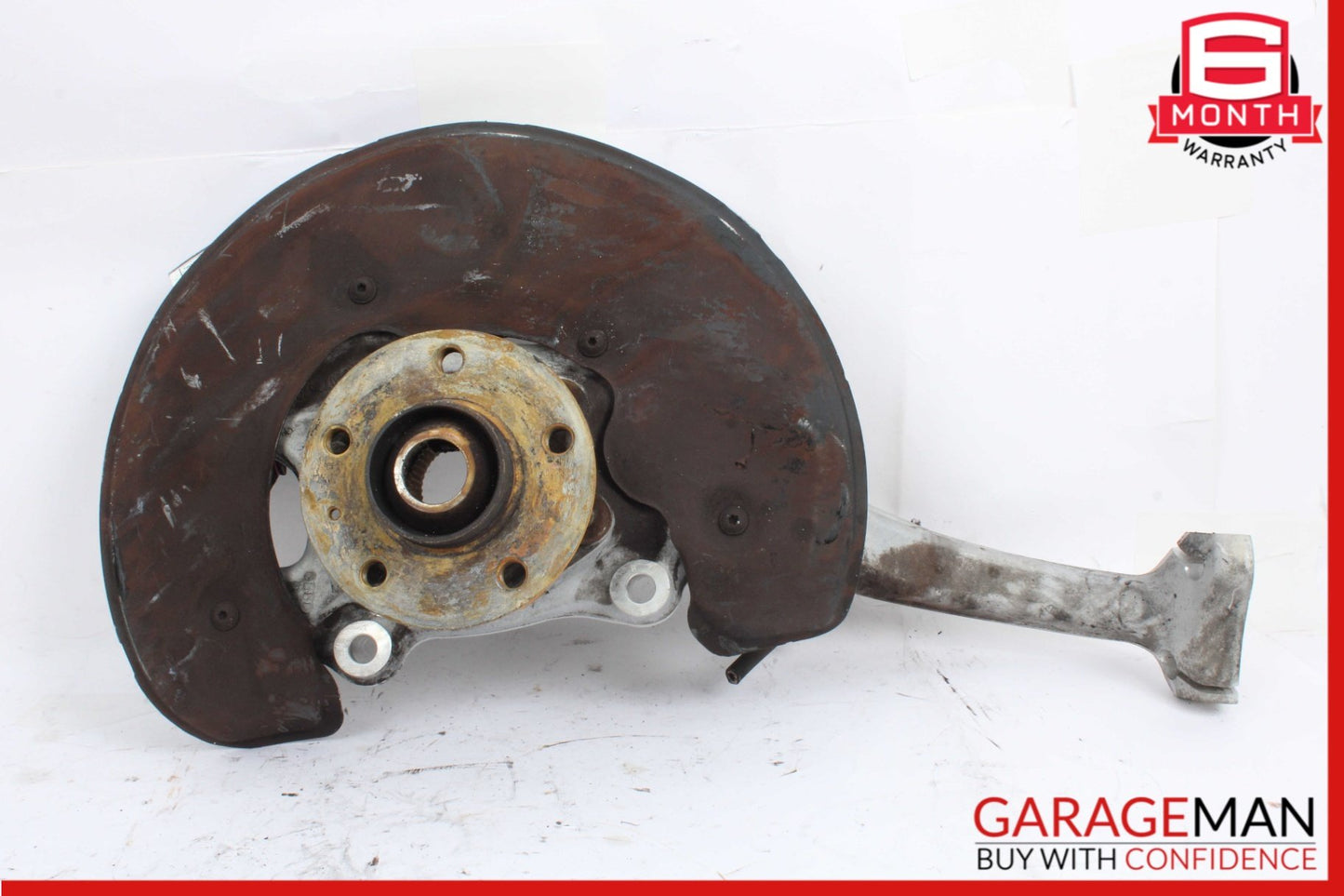 2009-2018 Audi A6 C7 Sedan Front Left Spindle Knuckle Wheel Hub 4G0407241