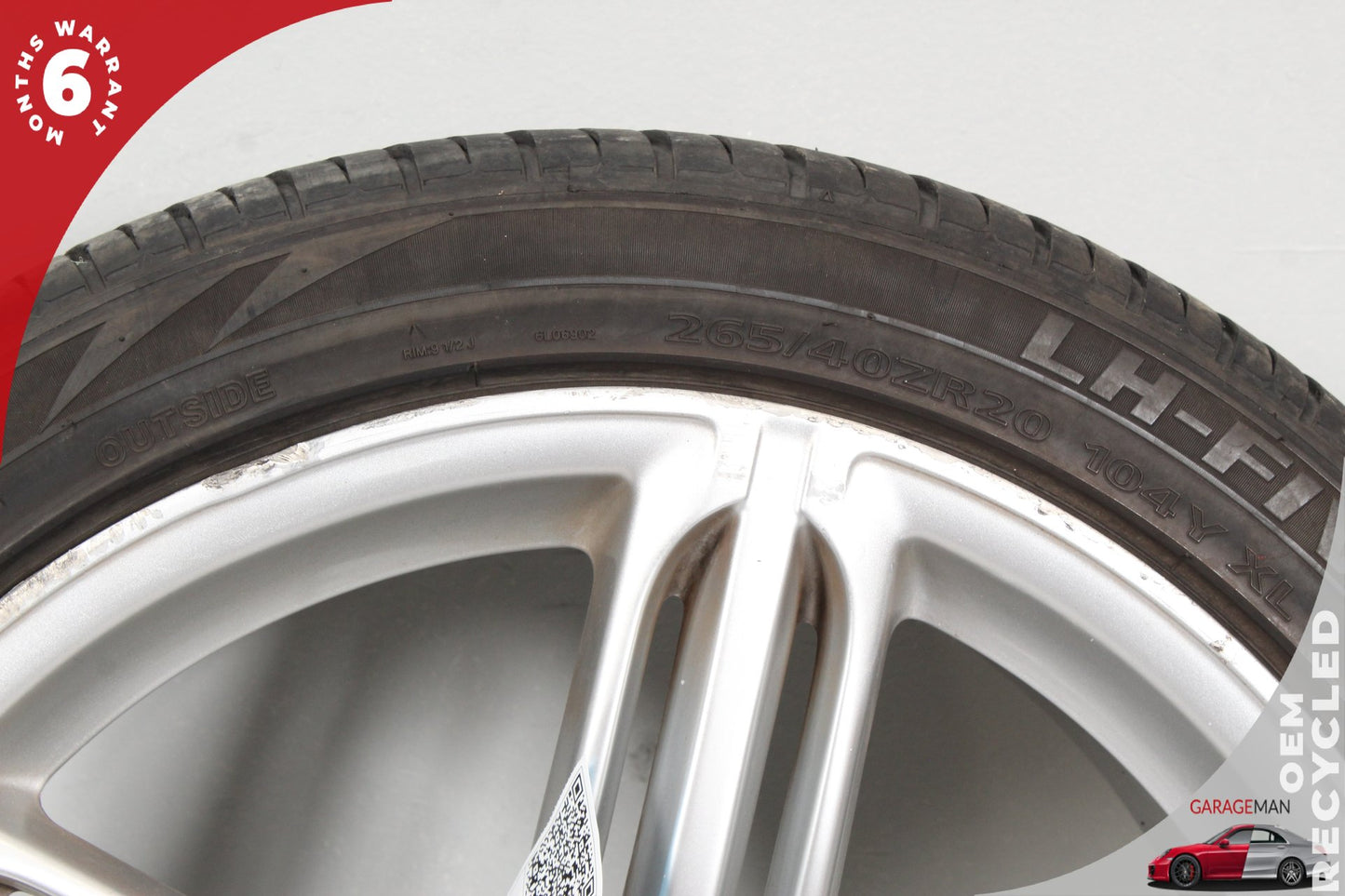 2011-2015 Audi A8 Quattro Wheel Rim w/ Tire 9JX20H2 ET37 4H0601025T OEM
