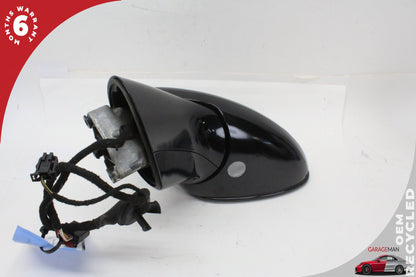 2011-2014 Porsche Cayenne 958 Front Left Side Door Rear View Mirror Black OEM