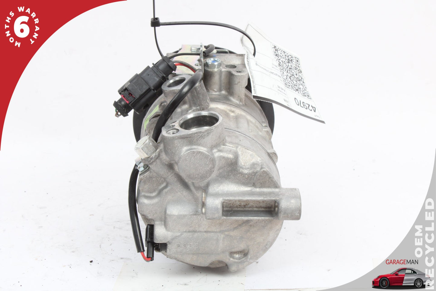 2016-2018 Audi A6 C7 Sedan AC A/C Air Conditioning Compressor 4M0820803M