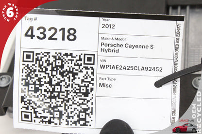11-18 Porsche Cayenne S Hybrid 92A SUV ECM Engine Computer Control Module Unit 7P0907645A