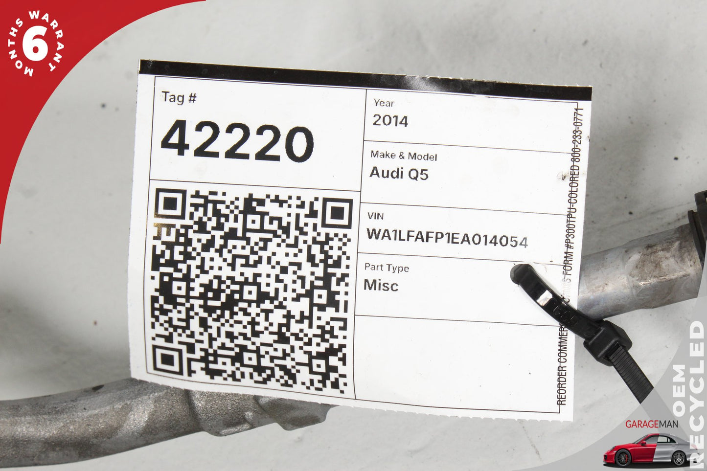 2013-2017 Audi Q5 8R SUV Electric Power Steering Rack Motor 8R0909144F OEM