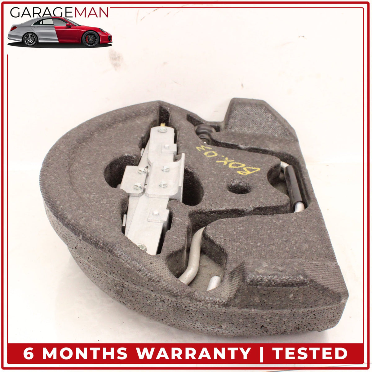 1997-2004 Porsche Boxster 986 Emergency Spare Tire Jack Tool Kit w/ Foam OEM