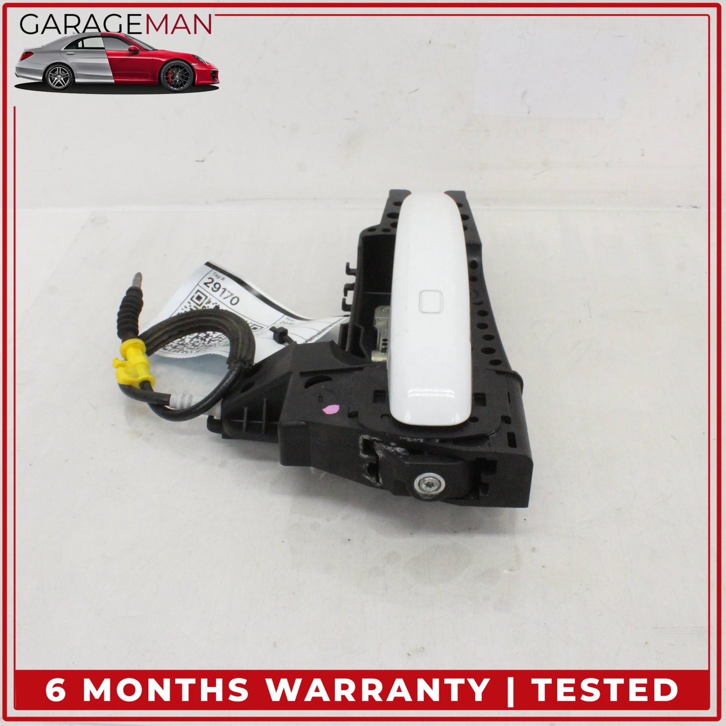 2009-2016 Audi A4 S4 A5 S5 Rear Left Driver Side Exterior Door Handle White OEM
