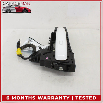 2009-2016 Audi A4 S4 A5 S5 Rear Left Driver Side Exterior Door Handle White OEM