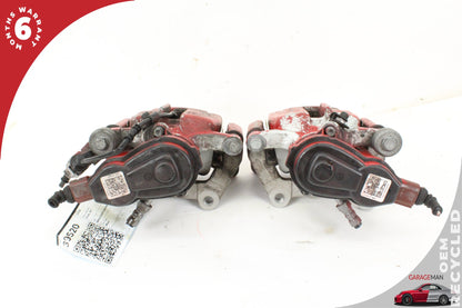 2012-2018 Audi A7 A6 Rear Left and Rear Right Side Brake Caliper Set TRW OEM