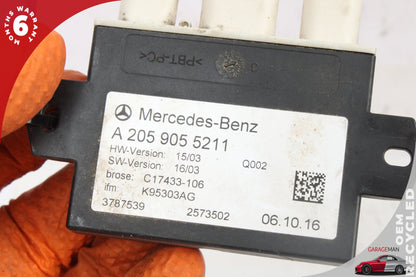 17-19 Mercedes-Benz E400 W213 Wagon Rear Bumper Switch Control Module 2059055211