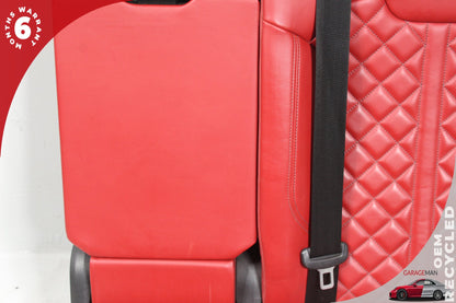 2018-2020 Audi SQ5 SUV Rear Left Driver Side Complete Seat Assembly Red OEM