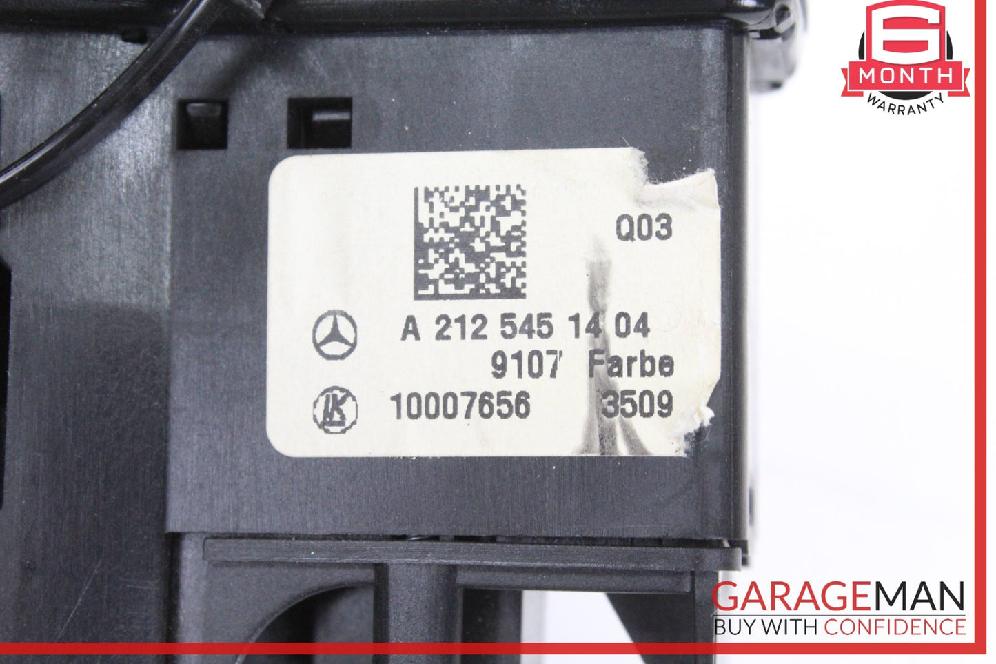 2010-2013 Mercedes-Benz E-Class W212 Headlight Switch Control 2125451404