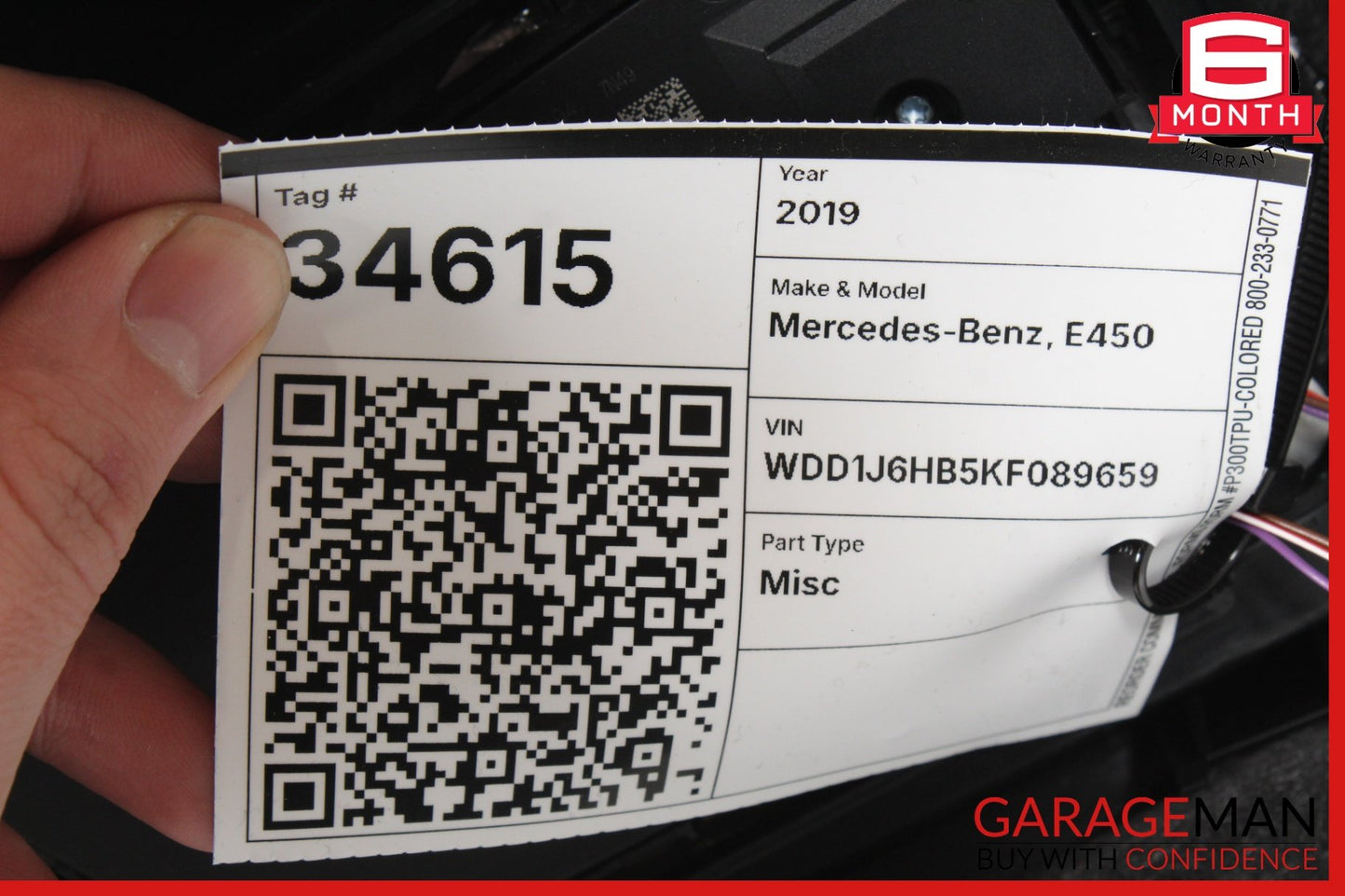 2018-2023 Mercedes W238 E450 E400 Front Right Passenger Side Door Trim Panel OEM