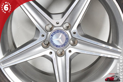 2015-2018 Mercedes W205 C300 Rear Wheel Tire Rim 8.5Jx18H2 ET49 2054011200 OEM
