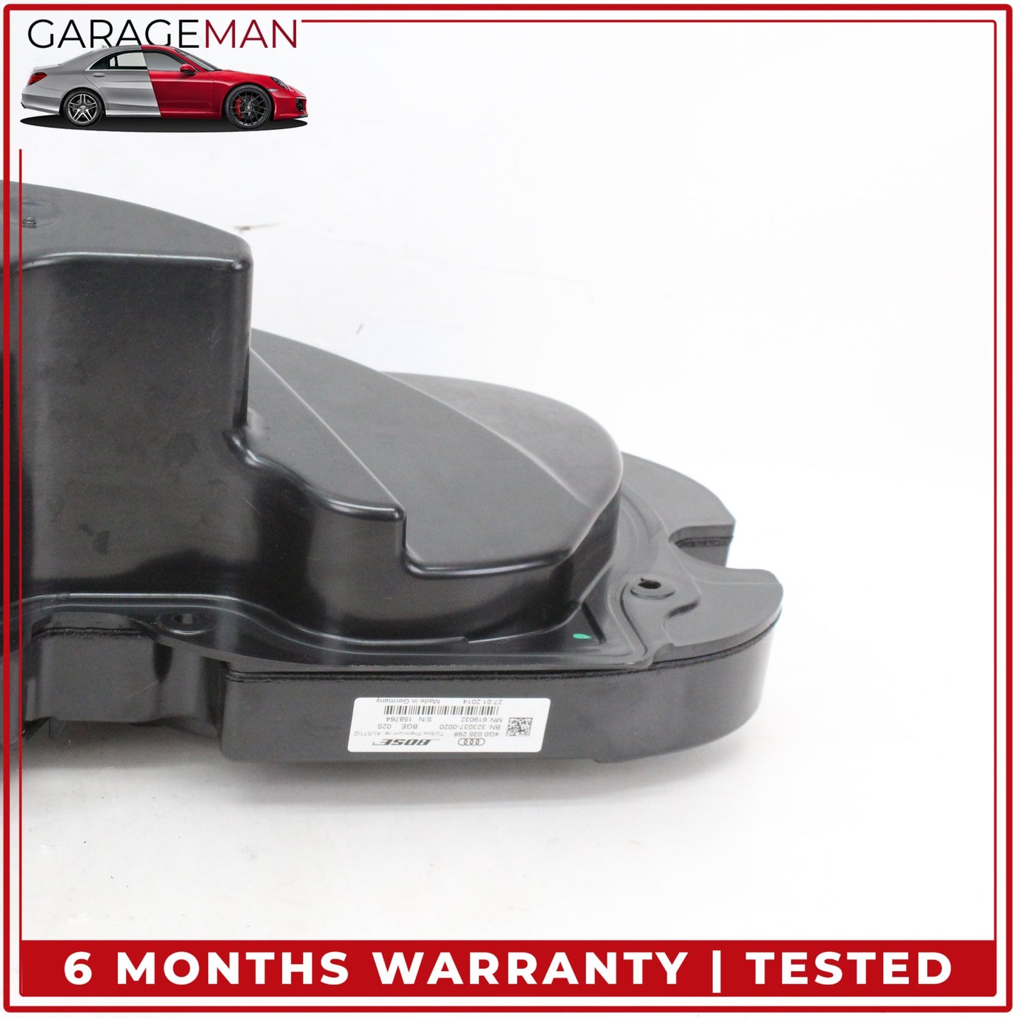 2012-2018 Audi A6 Front Right Side Subwoofer Bass Box Speaker 4G0035298 OEM