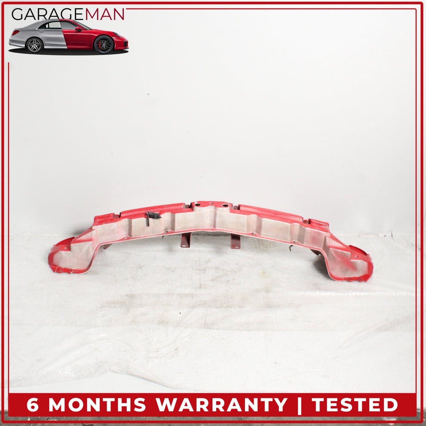 2002-2005 Ford Thunderbird Front Header Headlight Panel Bracket Red OEM