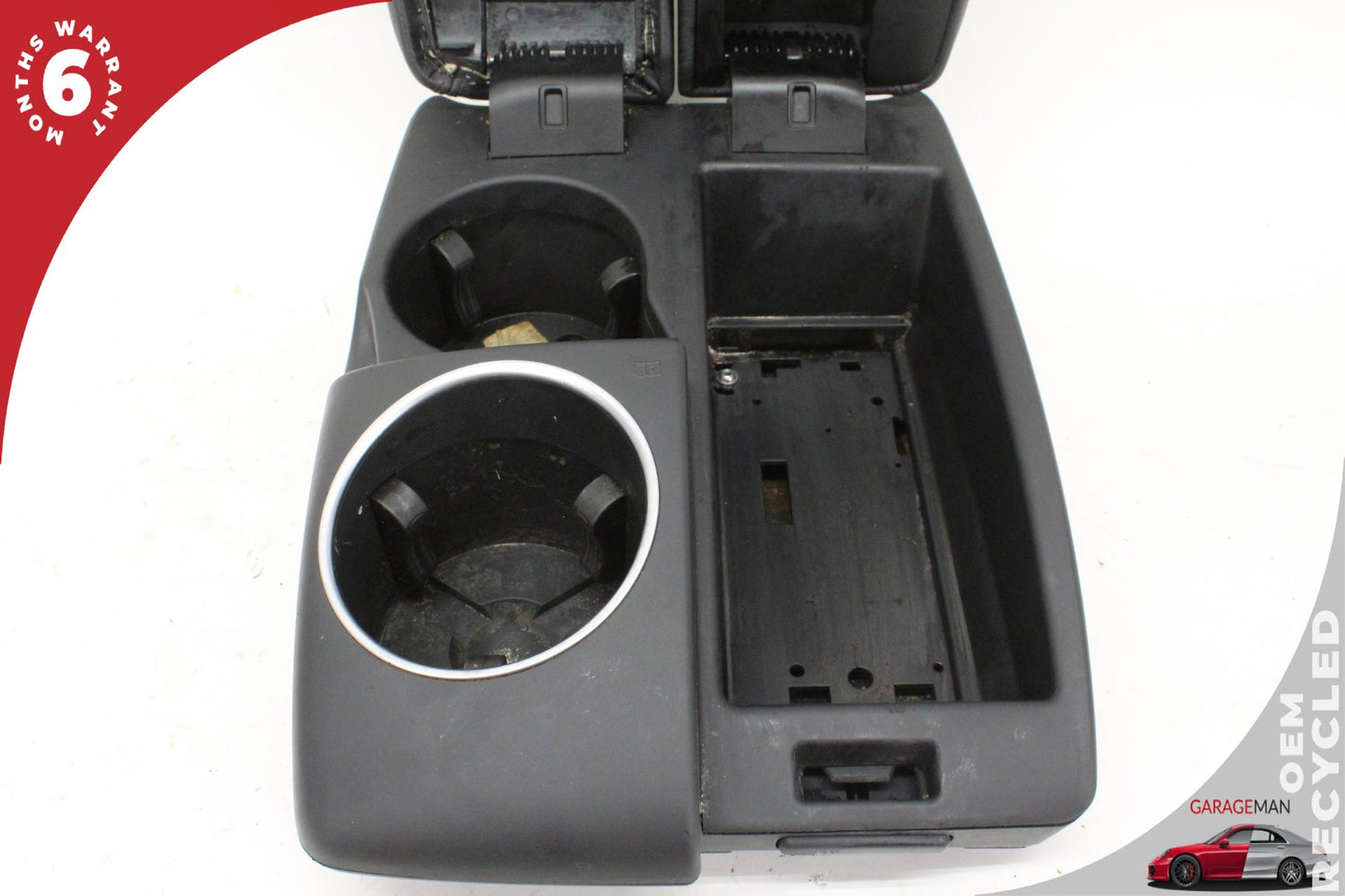 2007-2015 Audi Q7 Front Center Console Arm Rest Lid w/ Cup Holder 4L1864207 OEM