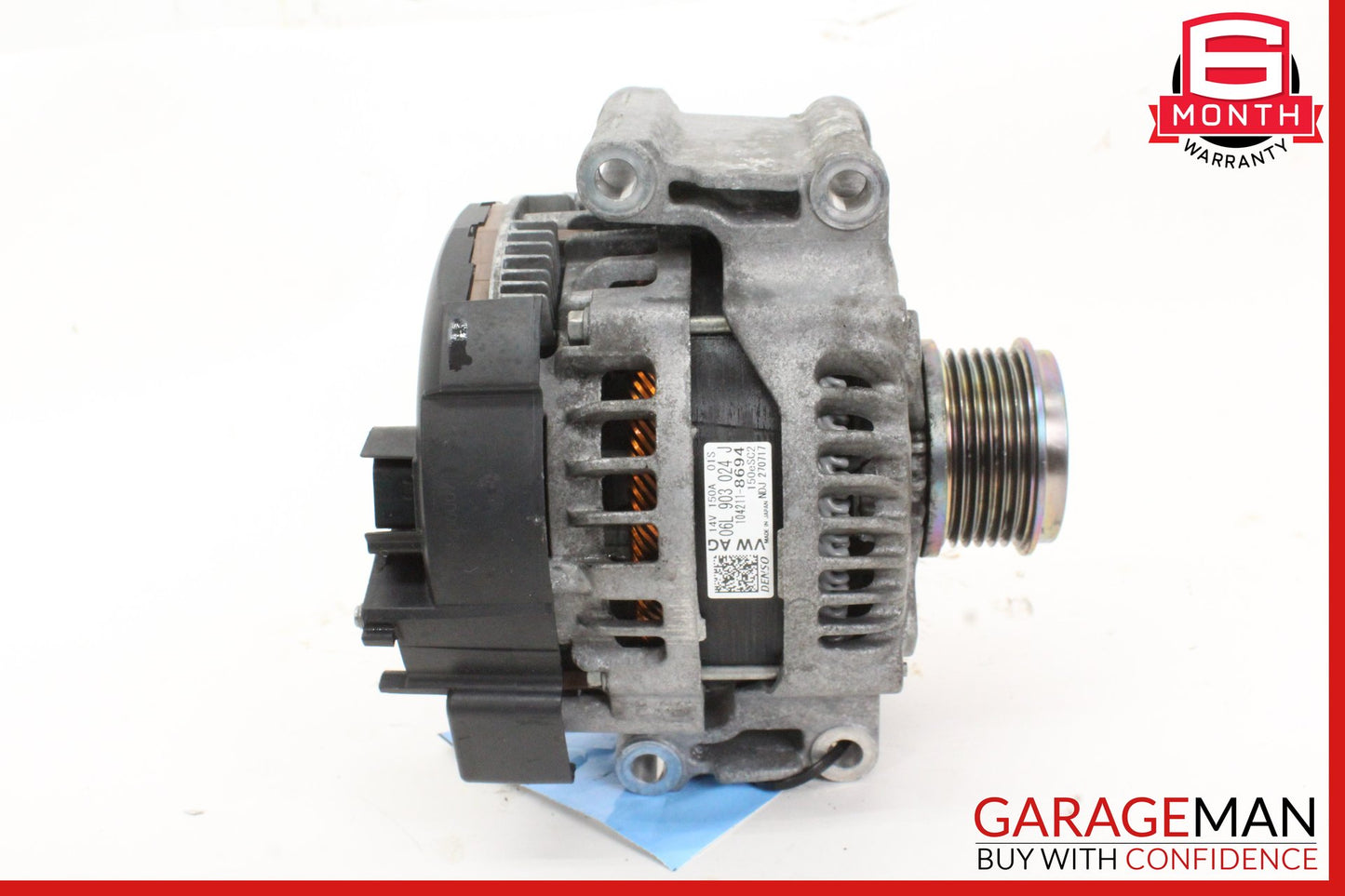2017-2024 Audi A4 A5 Alternator Generator 14V 150A Denso 06L903024J OEM