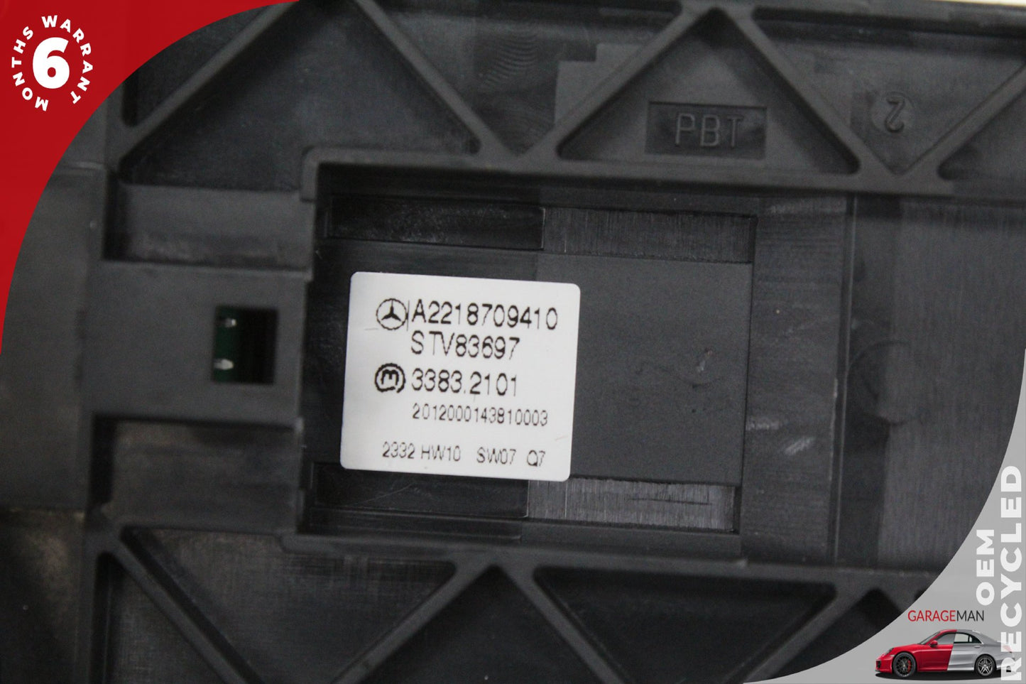 2010-2013 Mercedes W221 S550 S600 Rear Left or Right Window Control Switch OEM